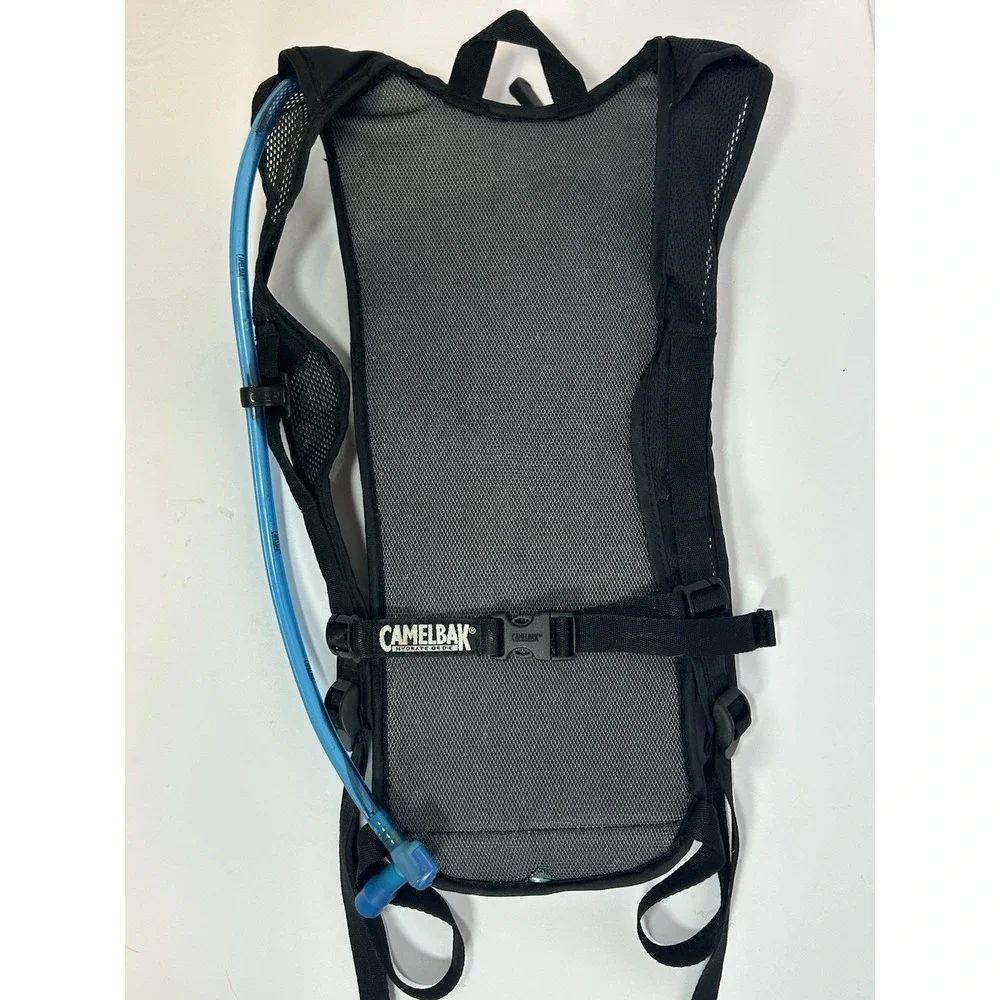 CamelBak Rogue Black/Blue Hydration Pack for Biking Hiking W/ Bladder